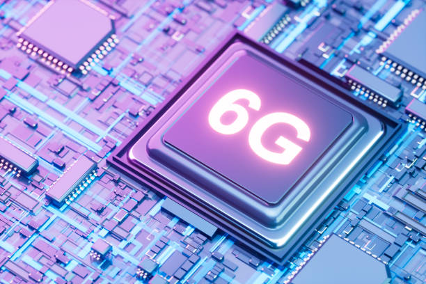 6G Chip on motherboard. Digitally generated image. 3d render. What is 6G Technology? Explained with Features, Benefits & Launch Date